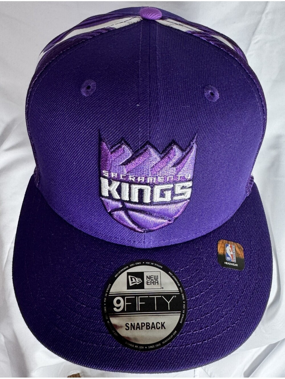 Sacramento Kings 2025/26 City Edition New Era 9FIFTY Purple Snapback Hat NWT